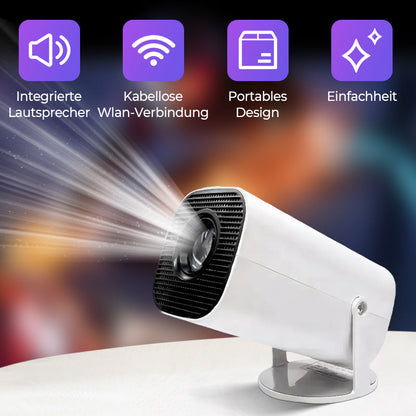 🎁2026 Nieuw binnen 50% KORTING💥WiFi 1080P HD-projector voor thuis