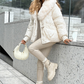 🔥 50% KORTING ! ✨ Korte Jas met Nepbontkraag - Gevoerde Warmte, Winddicht, Zijzakken 🧥❄️
