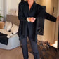 Casual damesblouse met revers en lange mouwen