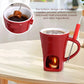 Keramische Chocolade Fondue Mok