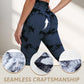 Trendy tie-dye yoga-legging voor vrouwen met buikcontrole