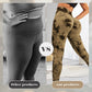 Trendy tie-dye yoga-legging voor vrouwen met buikcontrole