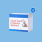Hand- en voetverzorgingsstickers