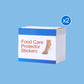 Hand- en voetverzorgingsstickers