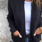 🎁2026 Nieuw binnen 50% KORTING💥🔥Zachte & warme gebreide damesjas met rits – pluist niet🧥