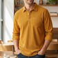 Warm casual shirt met lange mouwen voor heren