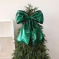🔥 Kerstvoorverkoop 50% KORTING! ✨ Luxe Strik Versiering - Extra Lang Stroken, Zacht Fluweel, Feestelijke Sfeer 🎀🎄