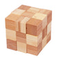 🔥 50% KORTING! ✨ Luban Lock Houten Puzzel - Stimuleert Ruimtelijke Intelligentie, Natuurlijk Houtontwerp, Educatief Familiespel 🧩🤲