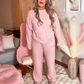 Relaxed Fit warme loungewear set voor dames
