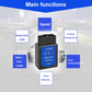🎁2026 Nieuw binnen 50% KORTING💥OBD2 Bluetooth-autodiagnosescanner