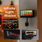 Infinity Mirror LED Garage Key Holder