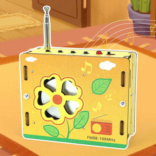 💥BLACK FRIDAY SALE 50% KORTING💥Educatief kinderspeelgoed DIY miniradio