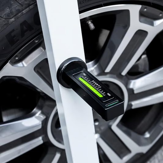 🔥Laatste dag 50% KORTING - 🛠️Verstelbare magnetische meter voor het repareren van banden van auto's, vrachtwagens en campers