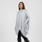 Dames top met lange mouwen in poncho-stijl