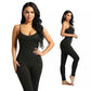 Afslankende laag uitgesneden sling jumpsuit bodyshaper voor dames