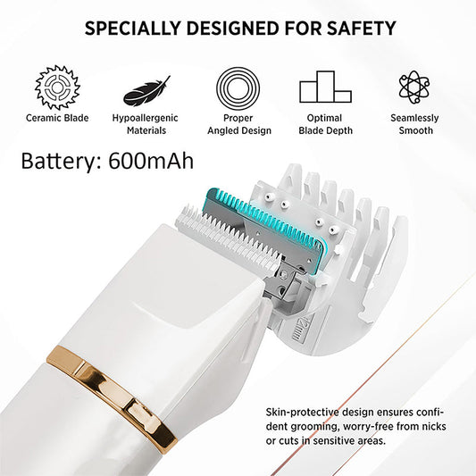 🔥Nieuw binnen 50% KORTING🎁3 in 1 Elektrischer Körper Haartrimmer, Kabelloser Groin Haartrimmer für Männer, großartig für den täglichen Gebrauch von Männern