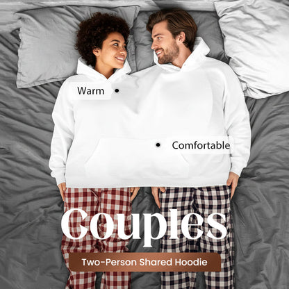 🔥Nieuw binnen 50% KORTING🎁 Koppels Hoodie voor twee personen