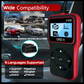 🎉Nieuwjaars Cadeau 50% KORTING!🔧Multifunctionele OBD II Motor Foutcodelezer - Snel Fouten Lezen/Wissen & Realtime Bewaking: Compatibel Met Meeste Benzinevoertuigen (Na 1996!)