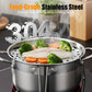 🎁2026 Nieuw binnen 50% KORTING💥Collapsible Steamer Basket & Trivet