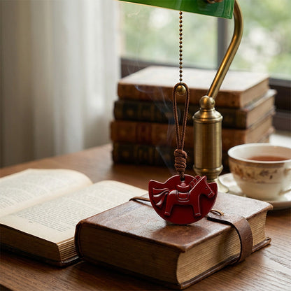 🐎Paardontwerp Agarhout Geurwastablet (Natuurlijke Houtgeur) – Langdurig Geurend & Geluksbrenger: Perfect Voor Auto/Kledingkast!