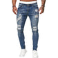 🎁2026 Nieuw binnen 50% KORTING💥Stijlvolle ripped skinny jeans voor heren