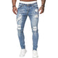 🎁2026 Nieuw binnen 50% KORTING💥Stijlvolle ripped skinny jeans voor heren