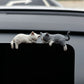 🎁2026 Nieuw binnen 50% KORTING💥Schattige kattenversiering voor het dashboard van je auto