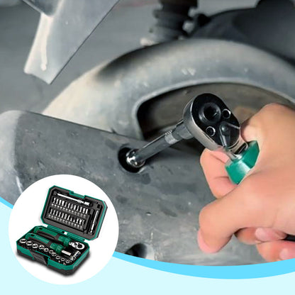 🔥Aanbieding: 50% korting💥 Draagbare en multifunctionele schroevendraaierset met 40 onderdelen