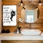 🎁2026 Nieuw binnen 50% KORTING💥Cute Cat Bathroom Decor Sign