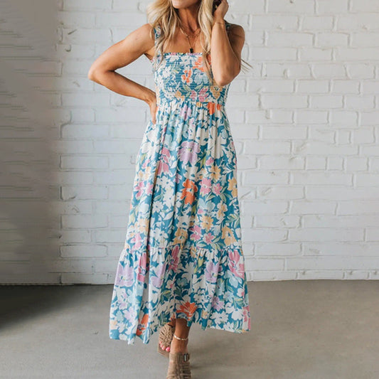 👗Zwierig Bloemenjurkje met Bandjes – Licht, Vrouwelijk & Perfect voor Elke Dag
