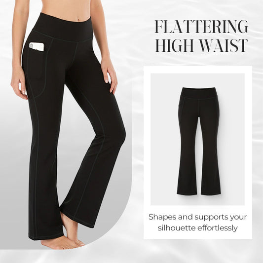 🎁2026 Nieuw binnen 50% KORTING💥🔥Ultra Sculpt High Waisted Tummy Control Flare Leggings