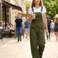 🎉 Nieuwjaarscadeau – 50% KORTING!👖Retro cargojumpsuits voor dames: verstelbare bandjes + zakken – casual & veelzijdig voor dagelijks gebruik & vrije tijd