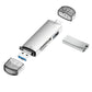 🎉Nieuwjaars Cadeau 50% KORTING!💻6-in-1 USB 3.0 OTG Kaartlezer – Snel Gegevensoverdracht & Multi-Apparaat Compatibiliteit!