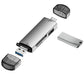 🎉Nieuwjaars Cadeau 50% KORTING!💻6-in-1 USB 3.0 OTG Kaartlezer – Snel Gegevensoverdracht & Multi-Apparaat Compatibiliteit!