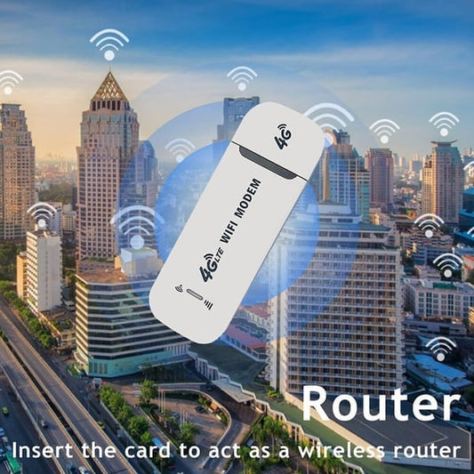 🎉Nieuwjaars Cadeau 50% KORTING📶4G LTE USB Mobiele WiFi Router – Snel Internet Overal & Meerdere Apparaten!