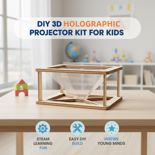 🎁2026 Nieuw binnen 50% KORTING💥DIY 3D holografische projectorkit voor kinderen