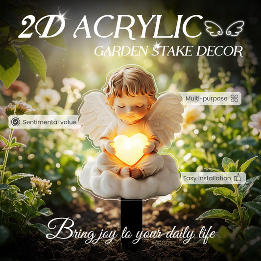 🎁2026 Nieuw binnen 50% KORTING💥KORTING2D Acryl tuinpaal decoratie