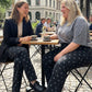 🎁2026 Nieuw binnen 50% KORTING💥Damesjeans met hartjesprint en wijde pijpen