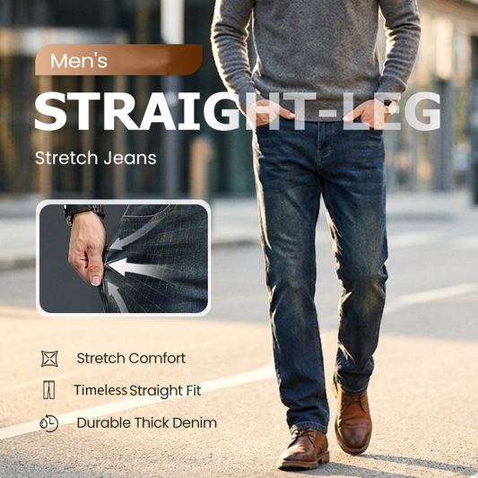 👖NIEUWE AANWINST - 50% KORTING🔥🥳MEER DAN 50.000 VERKOCHT!💥Reinige stretchjeans voor heren