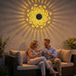 🎁2026 Nieuw binnen 50% KORTING💥🌞💡Solar Mandala wandlamp voor buiten, tuin, hekwerk, projectorlamp, terras, sfeervolle decoratie✨