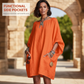 🔥Oversized jurk met vleermuismouwen voor dames