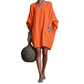 🔥Oversized jurk met vleermuismouwen voor dames