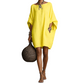 🔥Oversized jurk met vleermuismouwen voor dames