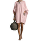 🔥Oversized jurk met vleermuismouwen voor dames