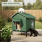 🏠 Slechts voor korte tijd: 50% korting + gratis verzending! 🐈 Verhoogd kattenhuis voor buiten, geschikt voor alle weersomstandigheden – waterdicht, geïsoleerd, opvouwbaar 🌧️