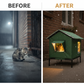 🏠 Slechts voor korte tijd: 50% korting + gratis verzending! 🐈 Verhoogd kattenhuis voor buiten, geschikt voor alle weersomstandigheden – waterdicht, geïsoleerd, opvouwbaar 🌧️