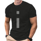 Heren T-shirt met grafische print en ronde hals