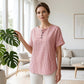 🎁2026 Nieuw binnen 50% KORTING💥👕 Gestreept Henley-Shirt – Comfortabel, Strijkvrij & Zacht voor Elke Dag ✨