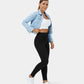 🎁2026 Nieuw binnen 50% KORTING💥Legging van stretchdenim met hoge taille en achterzakken