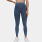 🎁2026 Nieuw binnen 50% KORTING💥Legging van stretchdenim met hoge taille en achterzakken